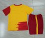 Kids Galatasaray 2020-21 Home Soccer Kits Shirt With Shorts
