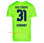 2021-22 Wolfsburg Home Soccer Jersey Shirt with Gerhardt 31 printing