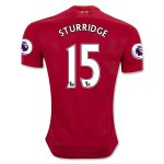 2016-17 Liverpool 15 STURRIDGE Home Soccer Jersey