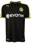 13-14 Borussia Dortmund Away Black Jersey Shirt