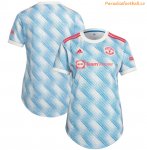 2021-22 Manchester United Women Away Soccer Jersey Shirt