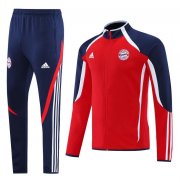 2021-22 Bayern Munich Red Teamgeist Training Kits Jacket with Pants