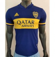 Player Version 2020-21 Boca Juniors Home Soccer Jersey Shirt