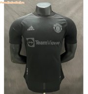 2022-23 Manchester United Black Special Edition Soccer Jersey Shirt Player Version