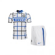 Kids Inter Milan 2020-21 Away Soccer Kits Shirt With Shorts