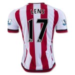 2015-16 Sunderland LENS #17 Home Soccer Jersey