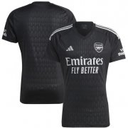 2023-24 Arsenal Black Goalkeeper Soccer Jersey Shirt