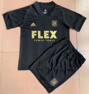 Kids Los Angeles FC 2021-22 Home Soccer Kits Shirt With Shorts