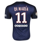 2015-16 PSG DI MARIA #11 Home Soccer Jersey