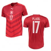 2016 Czech Republic Plasil 17 Home Soccer Jersey