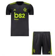 2019-20 Kids Flamengo Third Away Soccer Shirt With Shorts