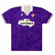 1991-92 Fiorentina Retro Home Soccer Jersey Shirt