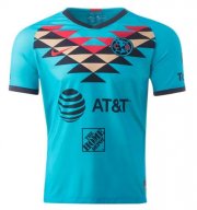 2020-21 Club America Third Away Blue Soccer Jersey Shirt