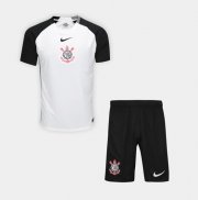 2025-26 SC Corinthians Home Kids Soccer Kits Shirt With Shorts