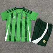 2024 Euro Cup Northern Ireland Kids Home Soccer Kits Shirt with Shorts