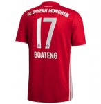 2020-21 Bayern Munich Home Soccer Jersey Shirt Boateng 17