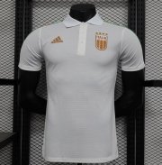 2023-24 Italy White Polo Shirt Player Version