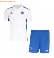 Kids Cruzeiro 2022-23 Away Soccer Kits Shirt With Shorts