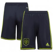 2022-23 Manchester United Third Away Soccer Shorts