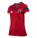 Woman 2014 FIFA World Cup Colombia Away Red Soccer Jersey