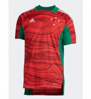 2021-22 Cruzeiro Goalkeeper Red Soccer Jersey Shirt