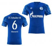 2019-20 Schalke 04 Home Soccer Jersey Shirt Omar Mascarell #6