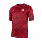 2021-22 EURO Turkey Red Training Shirt