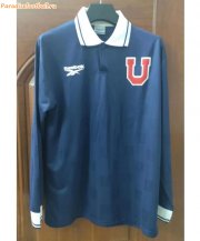 1988 Universidad de Chile Retro Long Sleeve Home Soccer Jersey Shirt