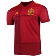 2020 EURO Spain Home Soccer Jersey Shirt