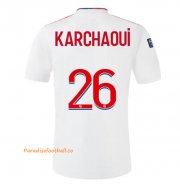 2021-22 Olympique Lyonnais Home Soccer Jersey Shirt with KARCHAOUI 26 printing