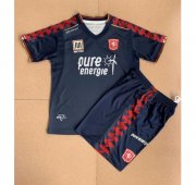 2020-21 FC Twente Kids Away Soccer Kits Shirt With Shorts