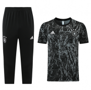 2021-22 Germany Black Training Kits Shirt with 3/4 Pants