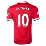 Manchester United 14/15 ROONEY #10 Home Soccer Jersey
