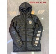 2020-21 Argentina Black Cotton Warn Coat