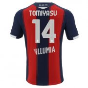 2020-21 Bologna Home Soccer Jersey Shirt TAKEHIRO TOMIYASU 14