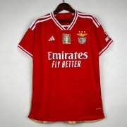 2023-24 Benfica Home Soccer Jersey Shirt With Champions Gold Patch