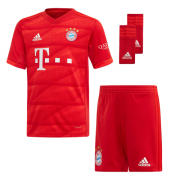 Kids Bayern Munich 2019-20 Home Soccer Kit (Shirt + Shorts + Socks)