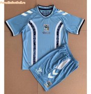 Kids Coventry City 2022-23 Home Soccer Kits Shirt With Shorts