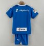 2023-24 Al-Hilal SFC Kids Home Soccer Kits Shirt With Shorts