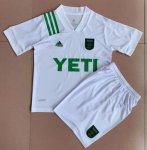 Kids Austin FC 2021-22 Away Soccer Kits Shirt With Shorts