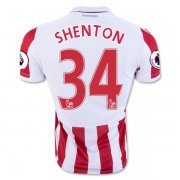 2016-17 Stoke City 34 SHENTON Home Soccer Jersey