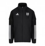 2020-21 Fulham Black Windbreaker Jacket