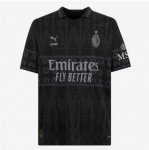 2023-24 AC Milan Fourth Away Black Soccer Jersey Shirt