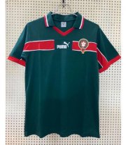 1998 World Cup Morocco Retro Away Green Soccer Jersey Shirt