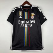 2023-24 Benfica Away Soccer Jersey Shirt With Champions Gold Patch