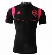 2019-20 Seattle Sounders FC Black Polo Shirt