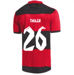 2021-22 Flamengo Home Soccer Jersey Shirt THULER #26