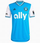 2022-23 Charlotte FC Home Soccer Jersey Shirt Player Version