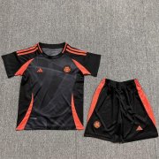 2024 Copa America Colombia Kids Away Soccer Kits Shirt With Shorts