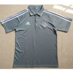 2017-18 Manchester United Grey Polo Shirt